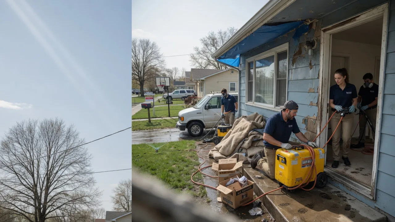 Basement Flood Cleanup in Vidalia, LA near me